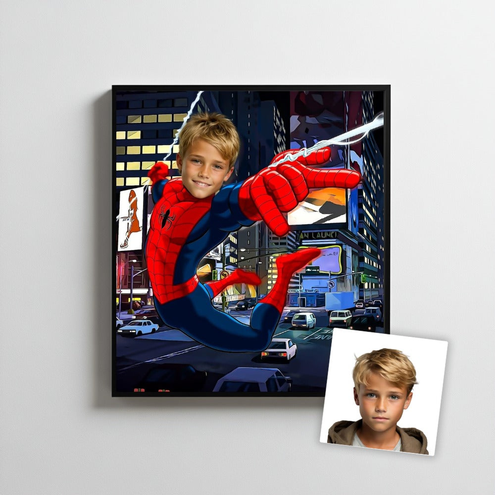 Personlig Spiderman Poster